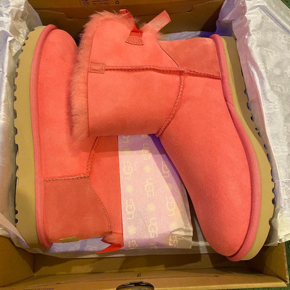 Ugg Mini Bailey Bow - Pink